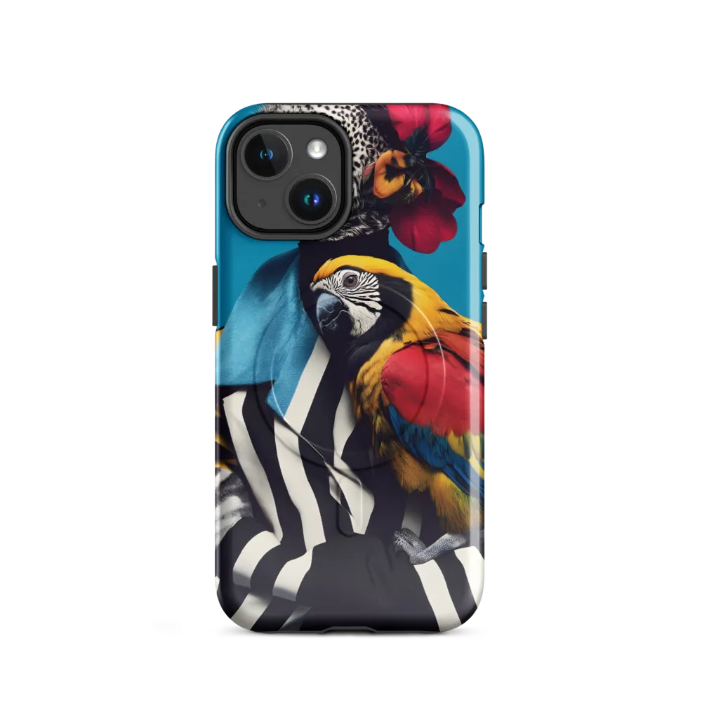 Vibrant Fusion of Flora and Fauna