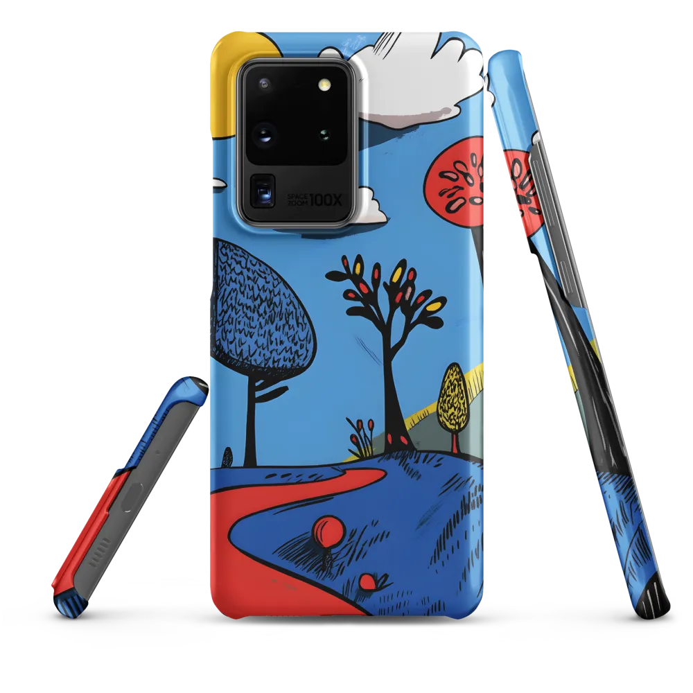 A Playful Journey Through Whimsical Woods | Phone Case |  S20 Ultra | Snap Case | Matte