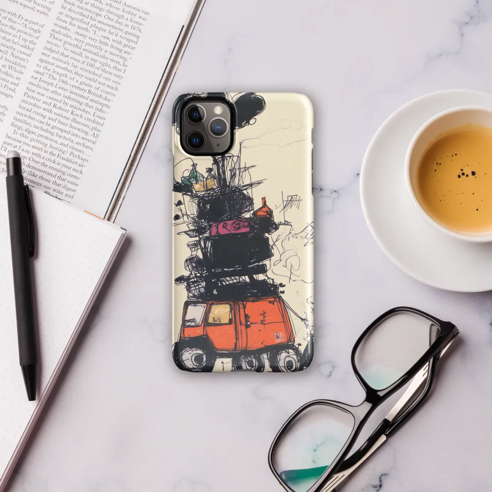 The Whimsical Hauler | Phone Case |  11 Pro Max | Snap Case | Glossy