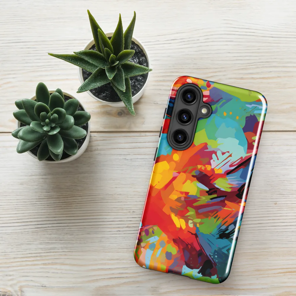 Colorful Lizard: An Abstract Adventure