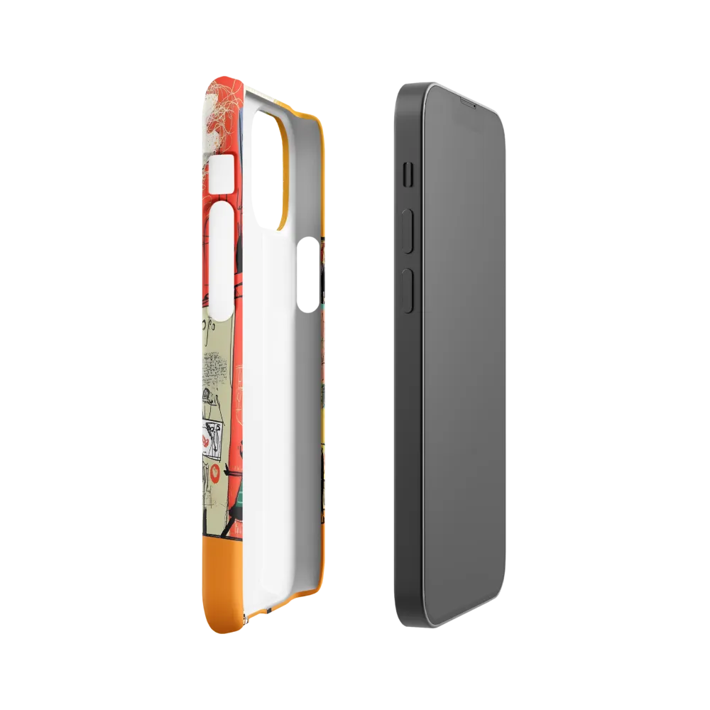 Urban Confidence | Phone Case |  13 Mini | Snap Case | Glossy