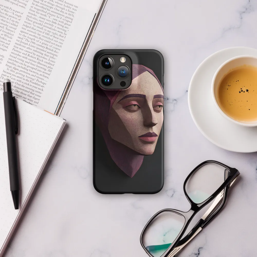 Geometric Elegance: A Contemporary Portrait