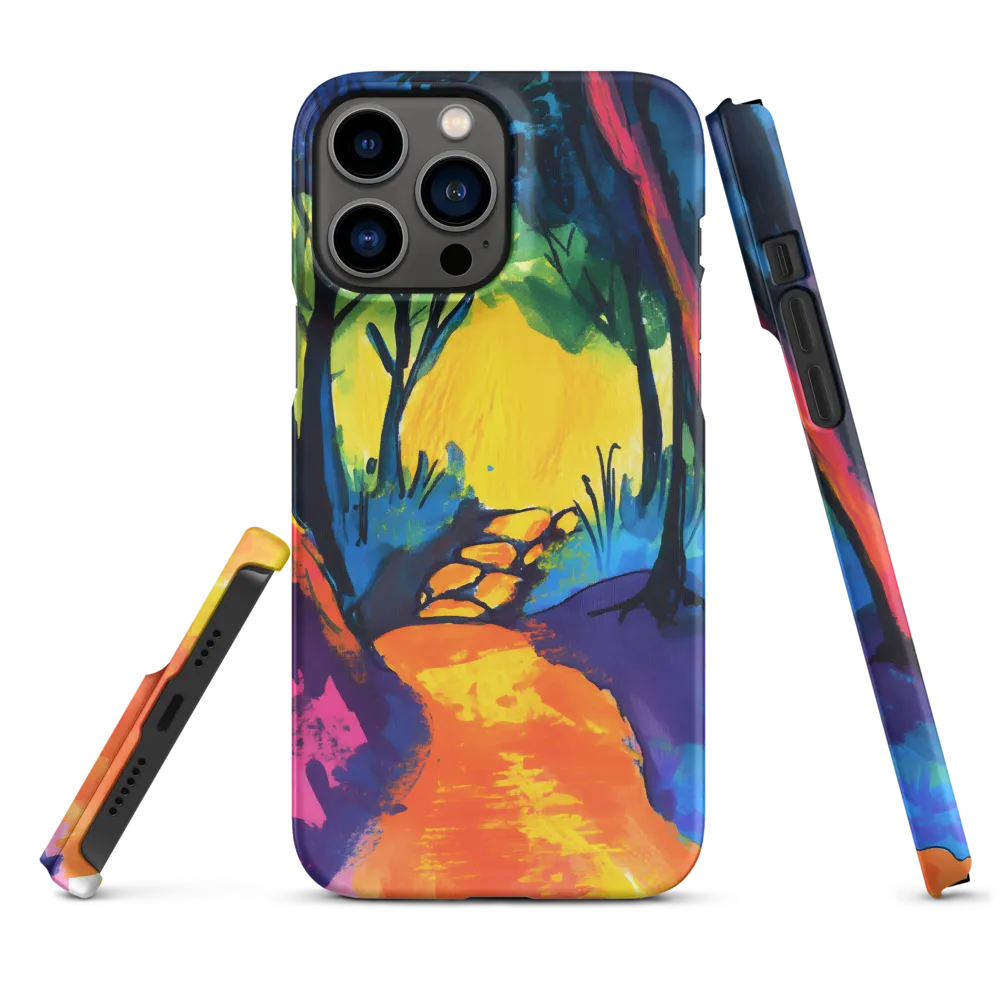 Path Through a Vibrant Forest