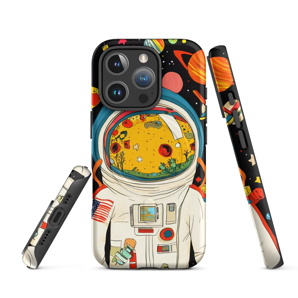 Cosmic Curiosity: Journey Within the Helmet