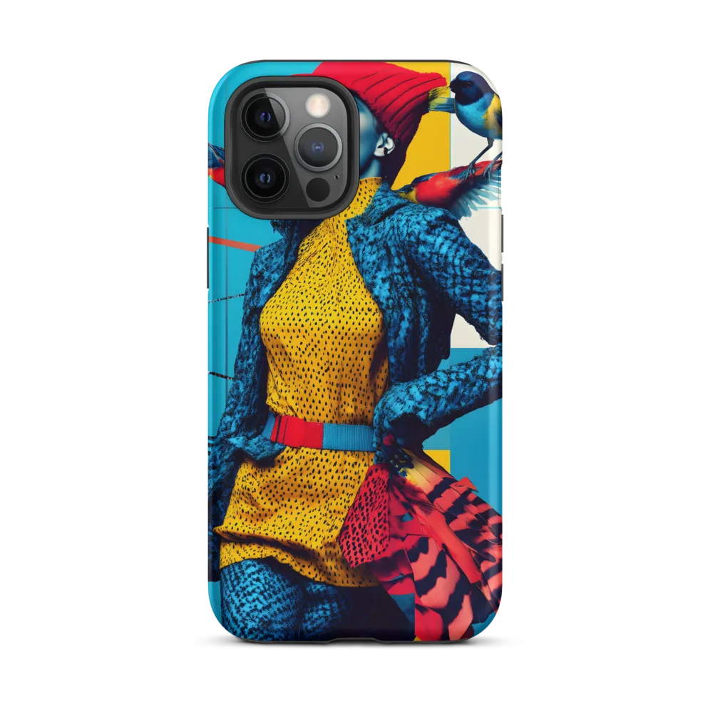 Vibrant Fusion of Nature and Fashion