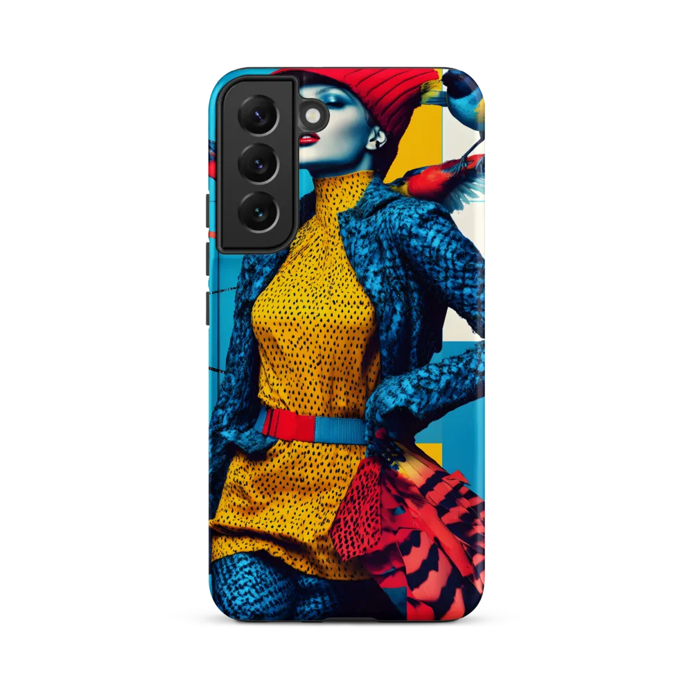 Vibrant Fusion of Nature and Fashion
