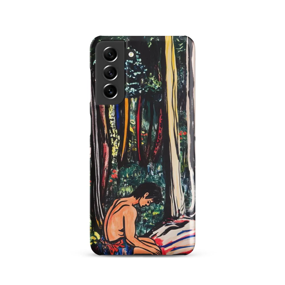 Contemplation in Nature | Phone Case |  S21 | Snap Case | Matte