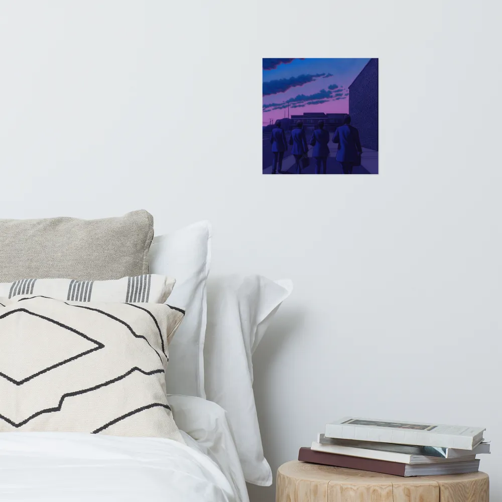The Twilight Stroll | Poster | 12″×12″