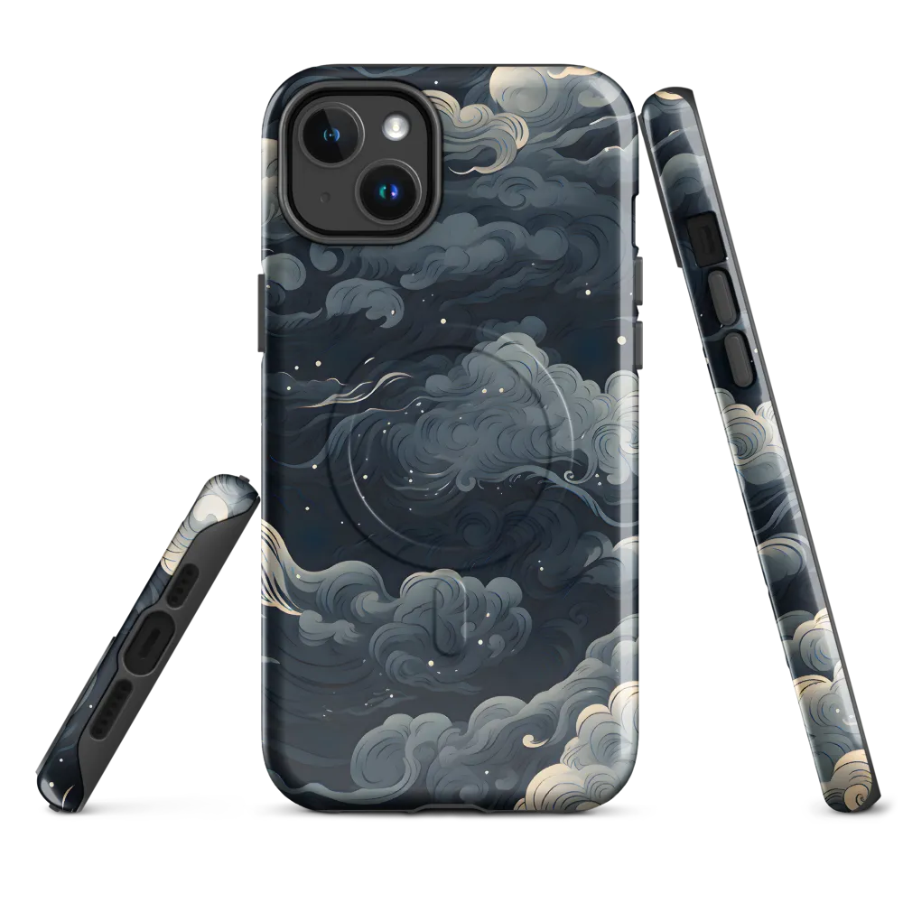 Whispers of the Night Sky | Phone Case |  14 Plus | MagSafe® Tough Case | Glossy