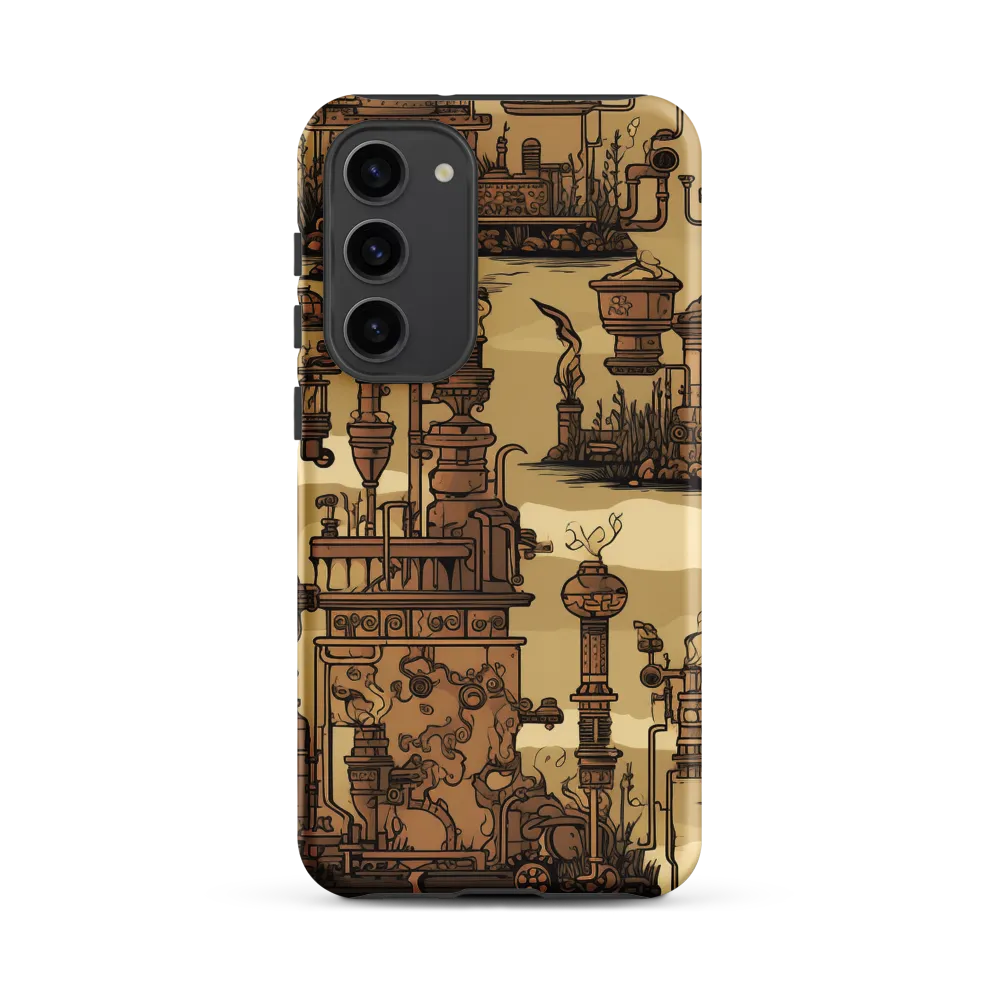 Whimsical Industrial Landscape