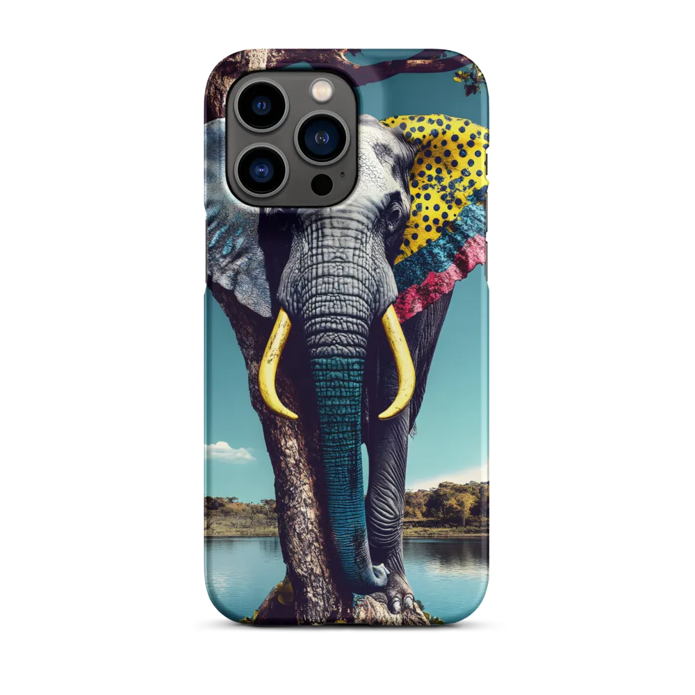 Playful Elegance: The Surreal Elephant