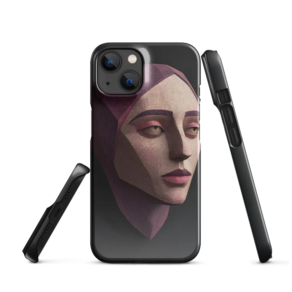 Geometric Elegance: A Contemporary Portrait