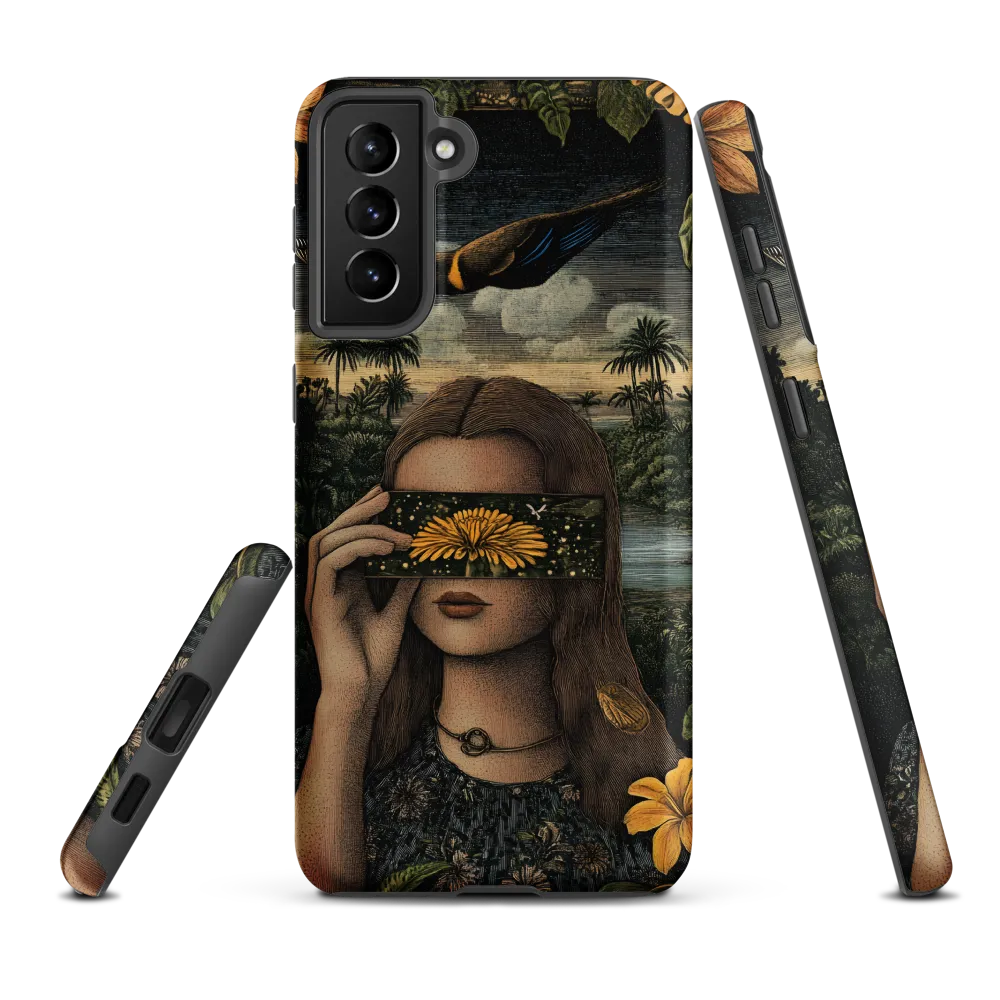 Veil of Nature: A Surreal Embrace
