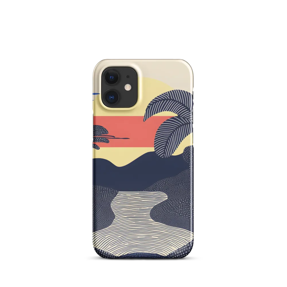 Tranquil Sunset in Modern Minimalism