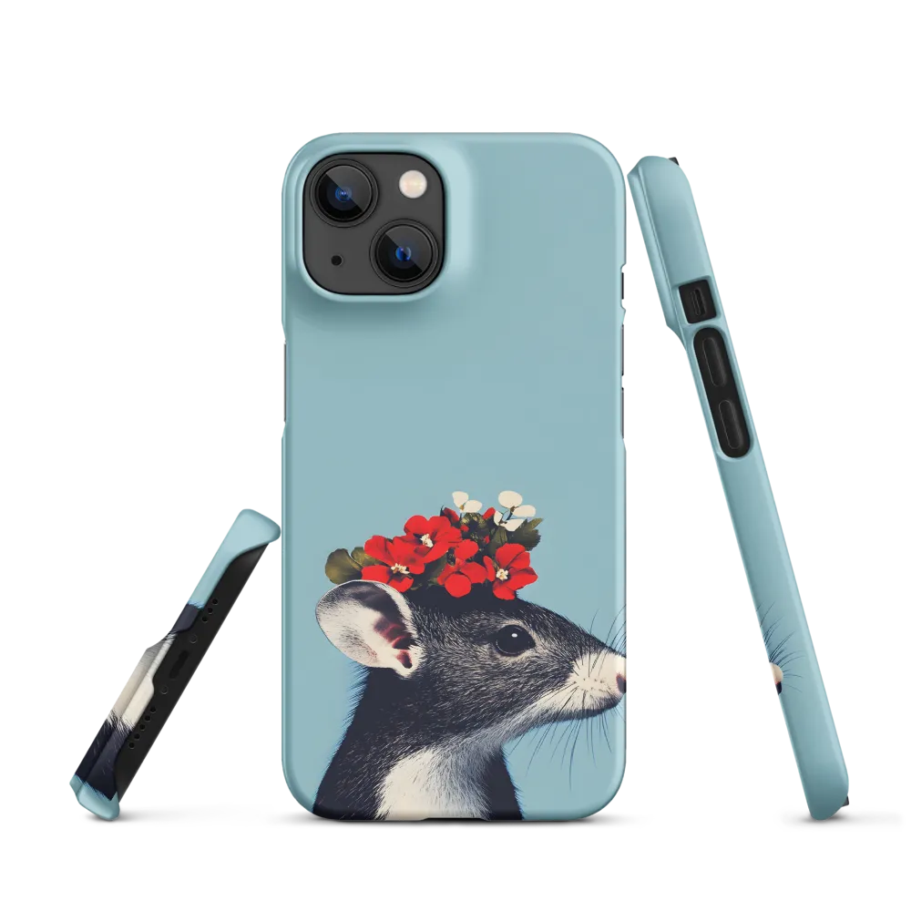 Whimsical Flora: A Mouse's Floral Crown