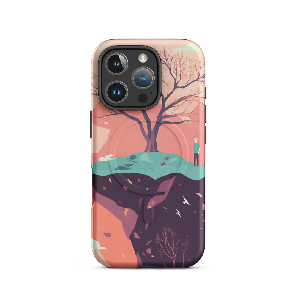 Contemplating Solitude | Phone Case |  16 Pro | MagSafe® Tough Case | Matte