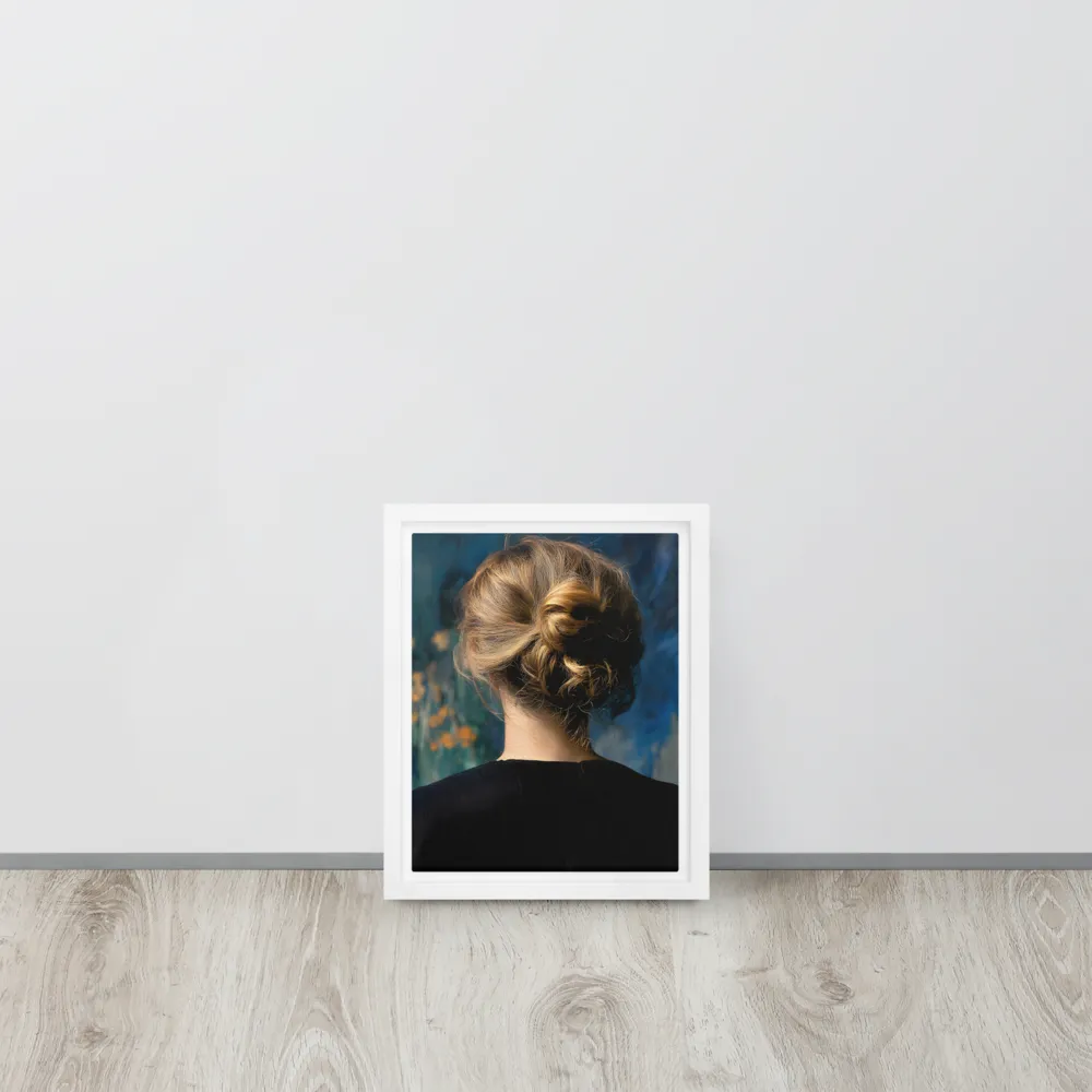 Whispers of Tranquility | Canvas with White Frame | 8″×10″