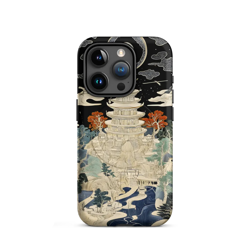 Whispers of the Pagoda | Phone Case |  15 Pro | MagSafe® Tough Case | Matte