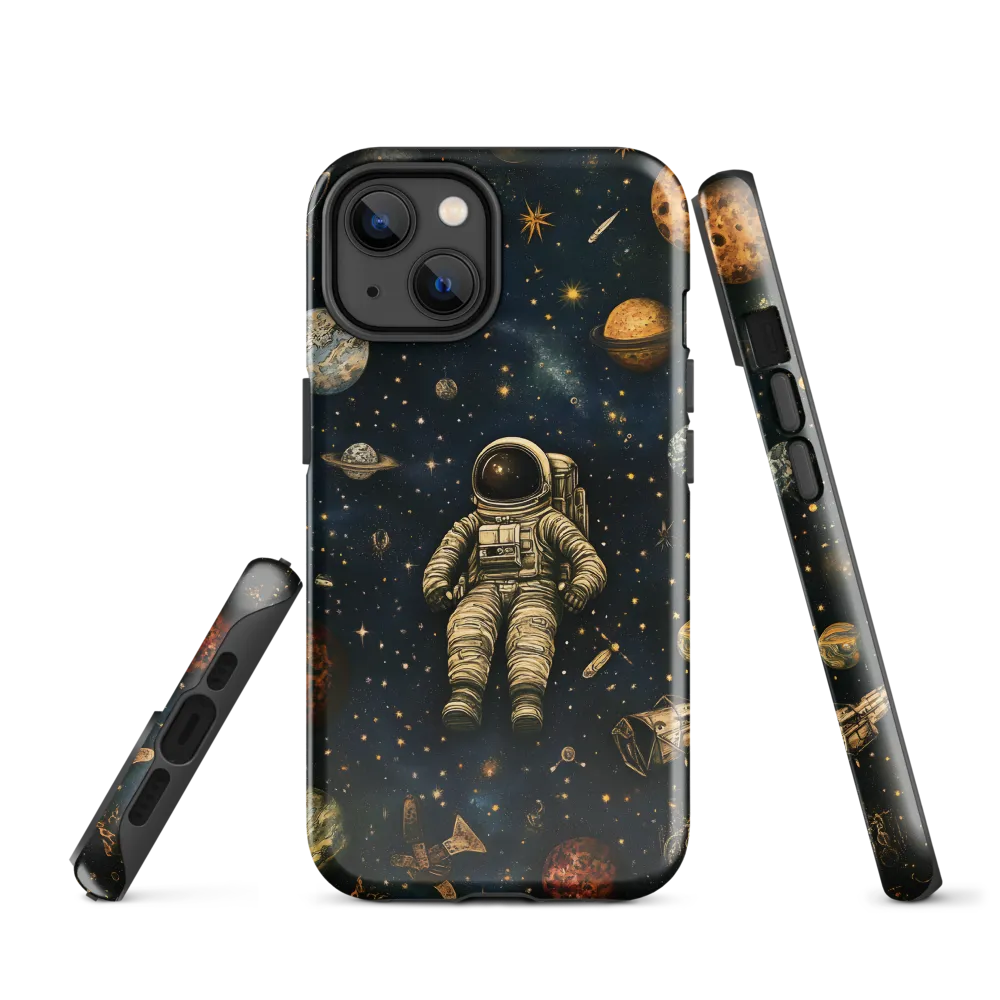 Cosmic Voyage: An Astronaut's Solitude
