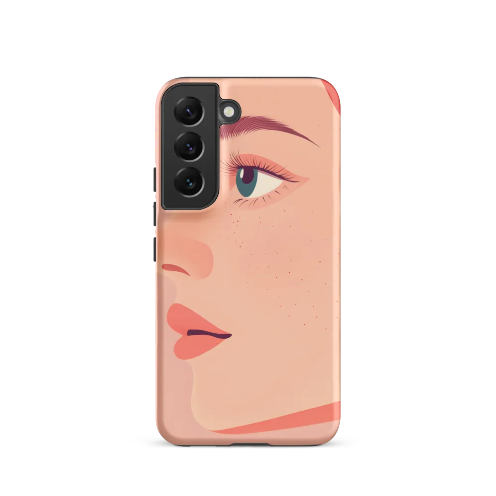 Profile in Pale Pink