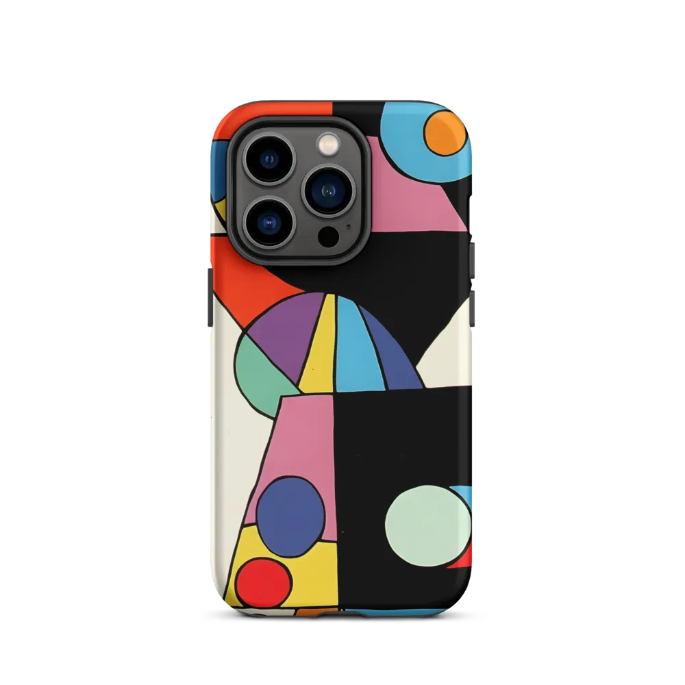 The Play of Shapes | Phone Case |  14 Pro | Tough Case | Matte