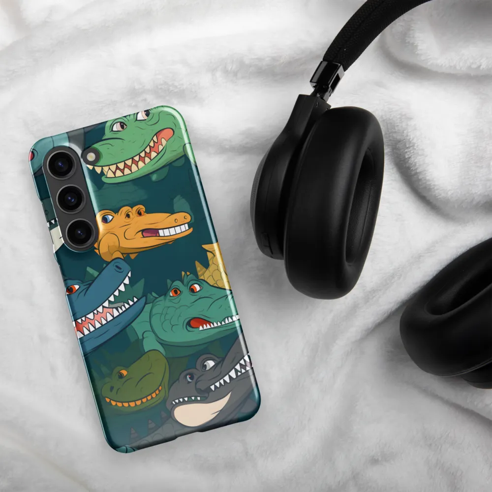 Cheerful Crocodilian Parade