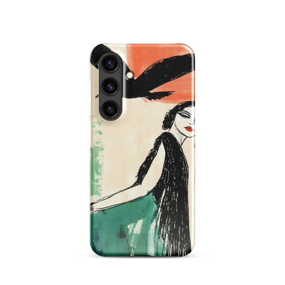 Elegance in Flight | Phone Case |  S24 | Snap Case | Glossy