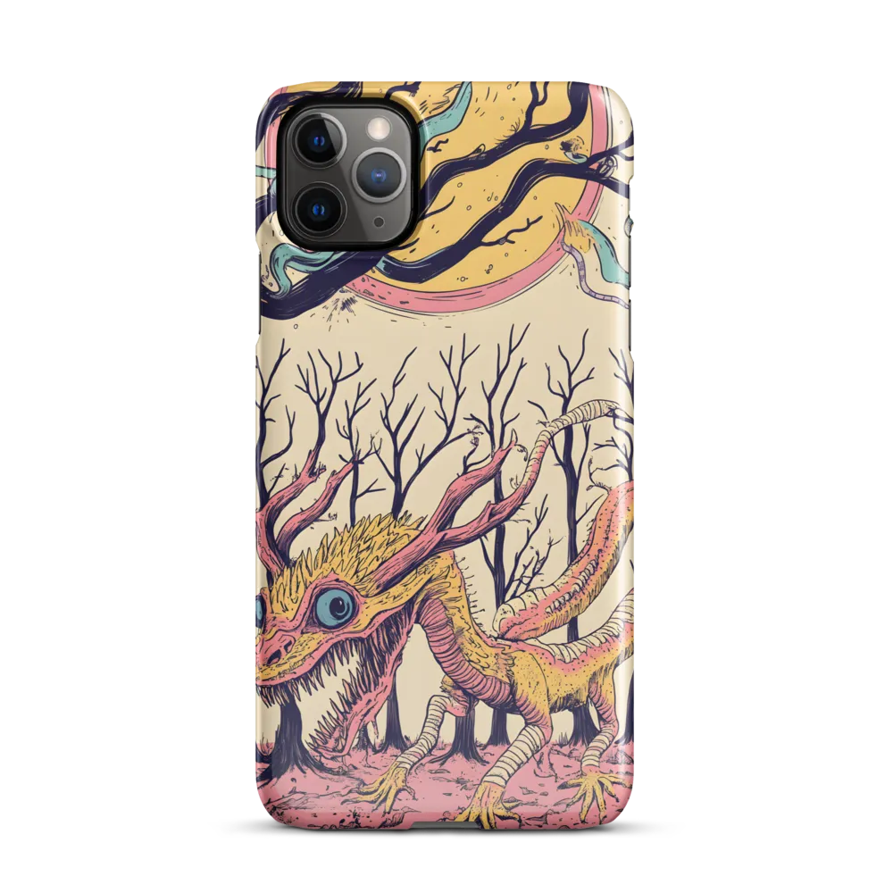 The Enigmatic Dragon of the Desolate Forest | Phone Case |  11 Pro Max | Snap Case | Glossy