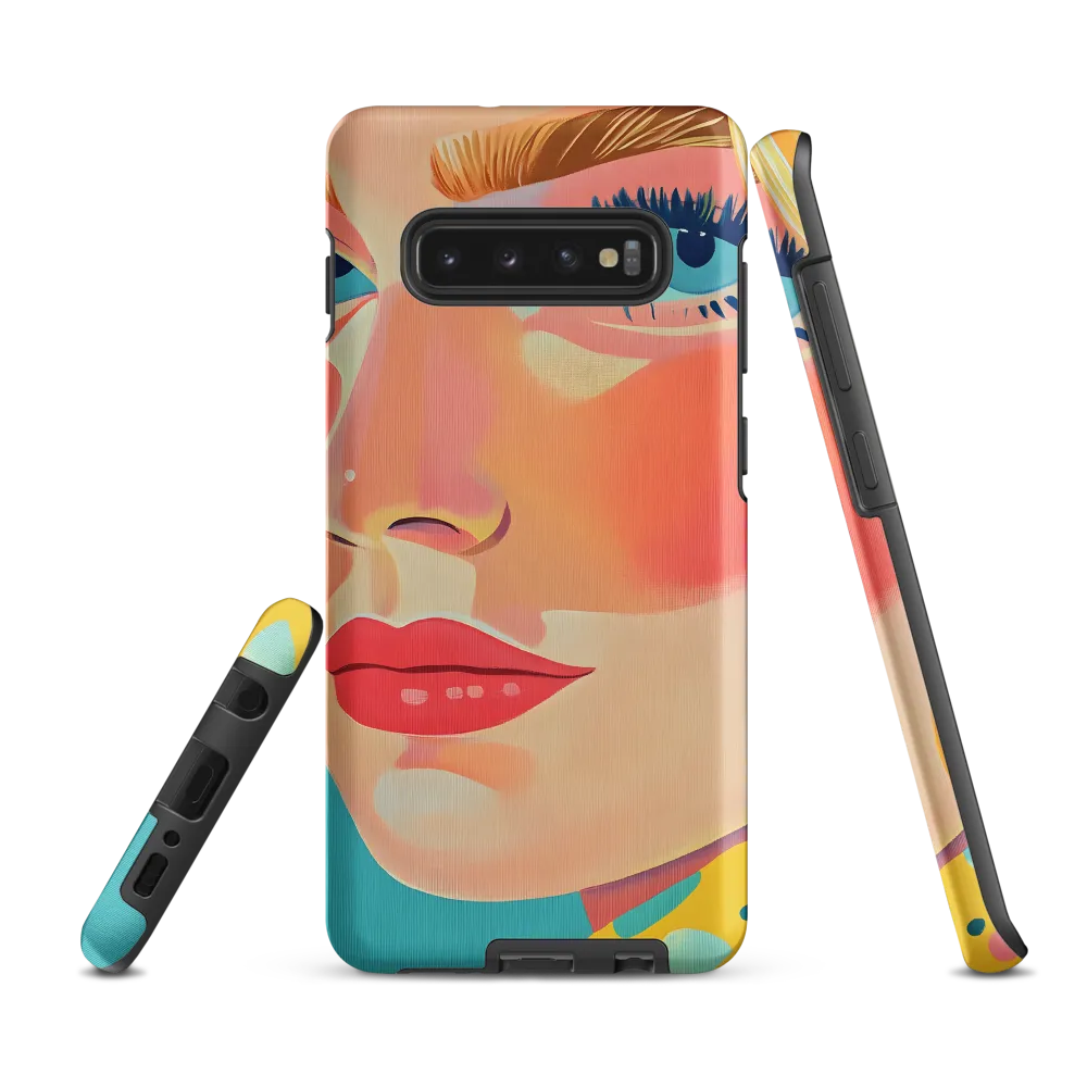 Vibrant Elegance: A Pop Art Portrait