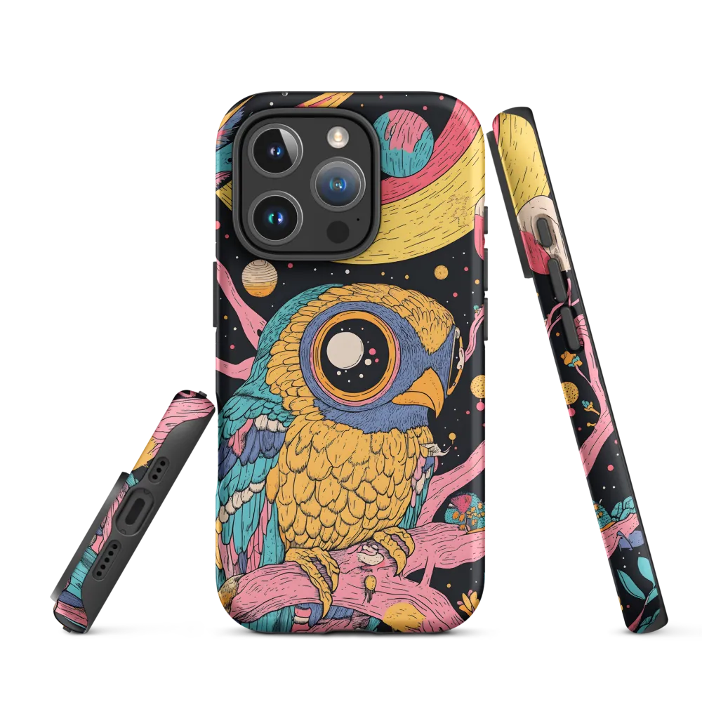 Whimsical Cosmic Owl