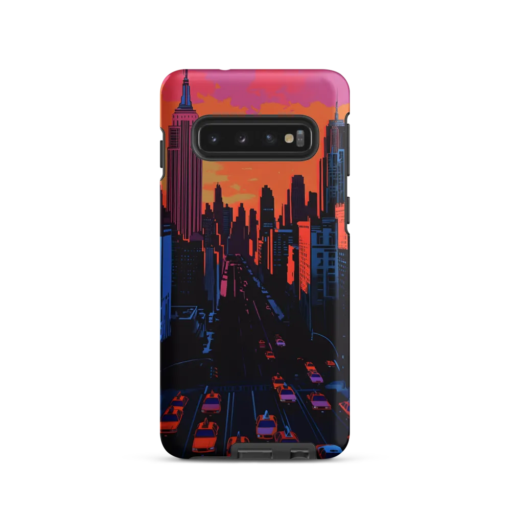 Sunset Over Skyscrapers