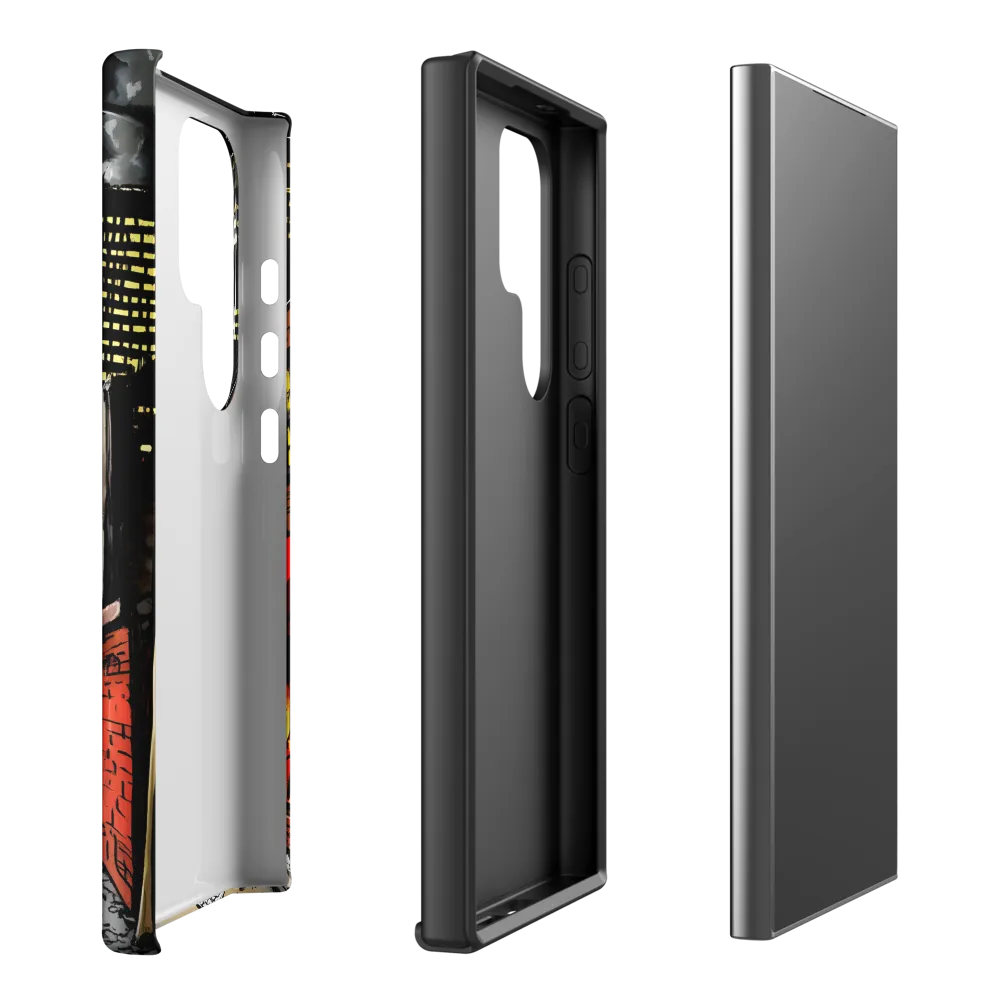 Nocturnal Cityscape: The Hidden Alley | Phone Case |  S24 Ultra | Tough Case | Matte