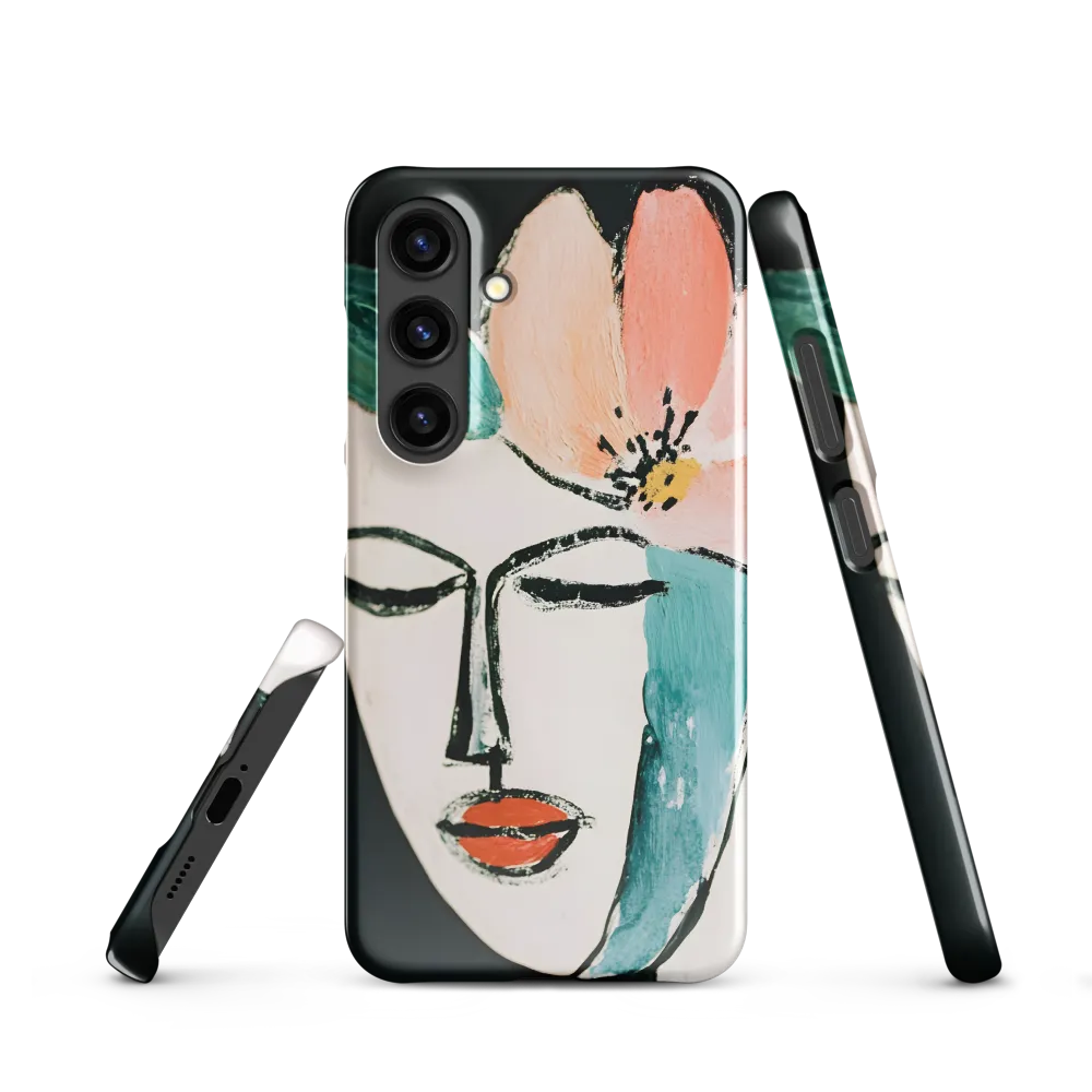 Elegance in Bloom | Phone Case |  S24 | Snap Case | Glossy
