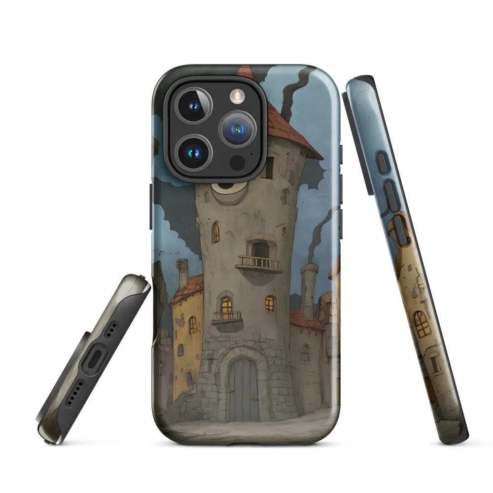 The Enigmatic Watchtower | Phone Case |  16 Pro | Tough Case | Glossy