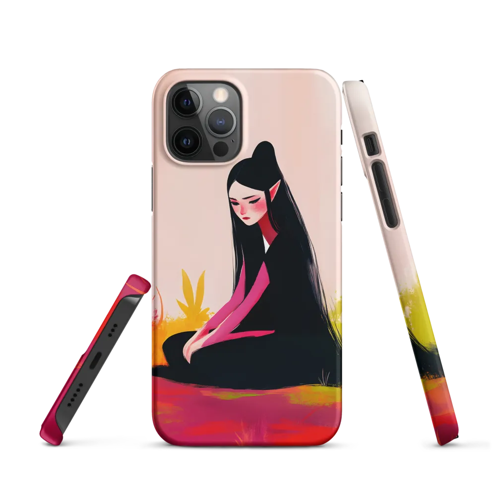 Whispers of Solitude | Phone Case |  12 Pro | Snap Case | Matte