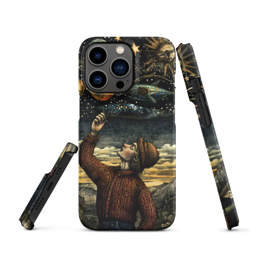 Cosmic Curiosity: A Journey Beyond Earth | Phone Case |  13 Pro | Snap Case | Matte