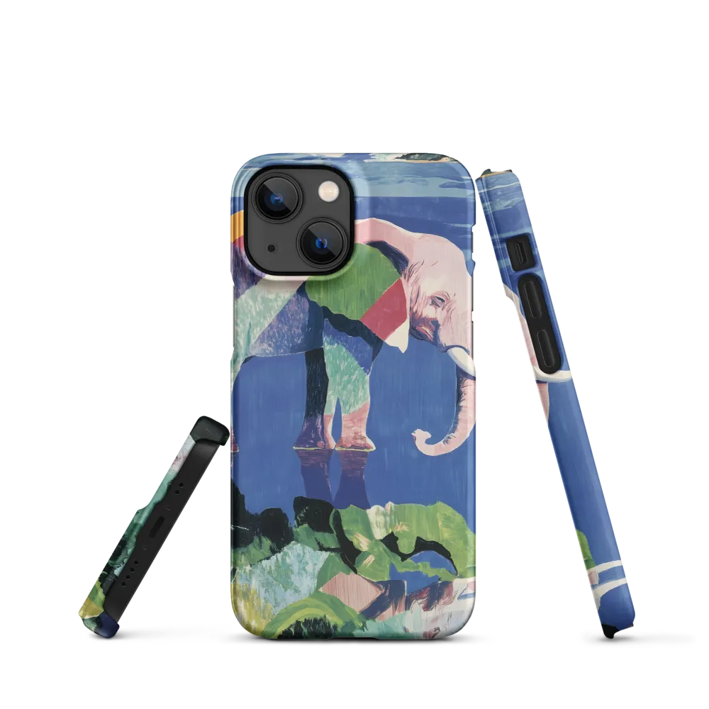 Serenity in Color: The Elephants of Reflection