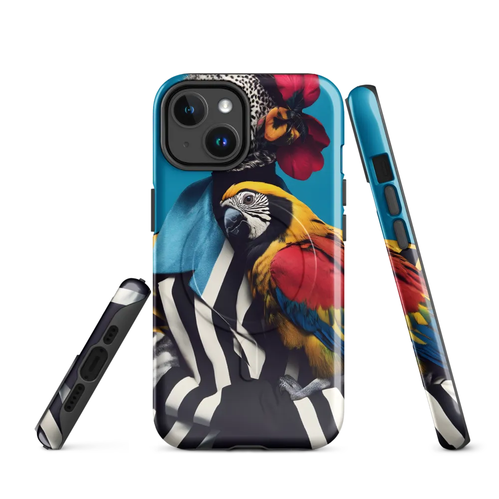 Vibrant Fusion of Flora and Fauna