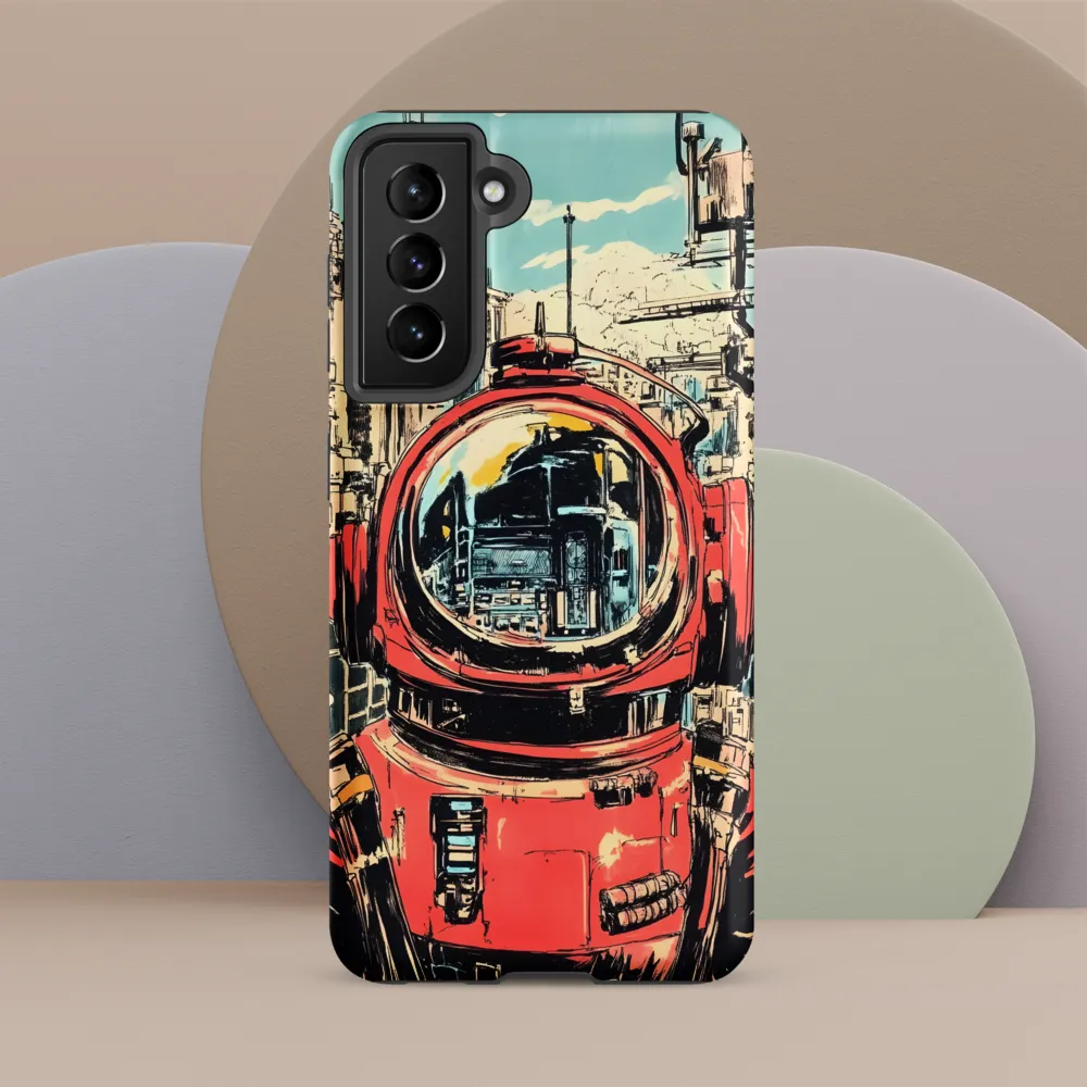 Reflections of Tomorrow | Phone Case |  S21 FE | Tough Case | Matte