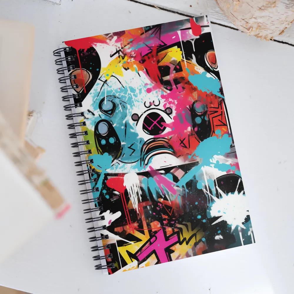 Bursting with Playfulness | Spiral Notebook