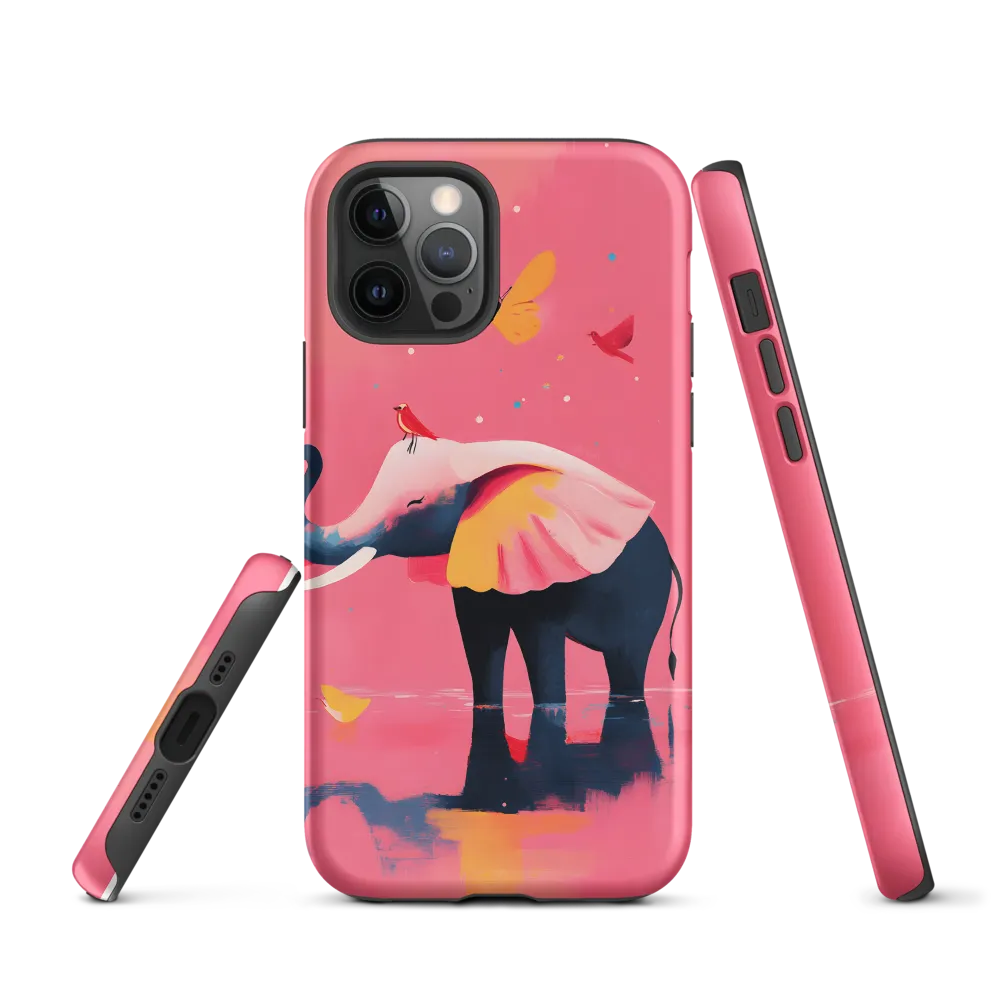 Whimsical Serenity: The Playful Elephant