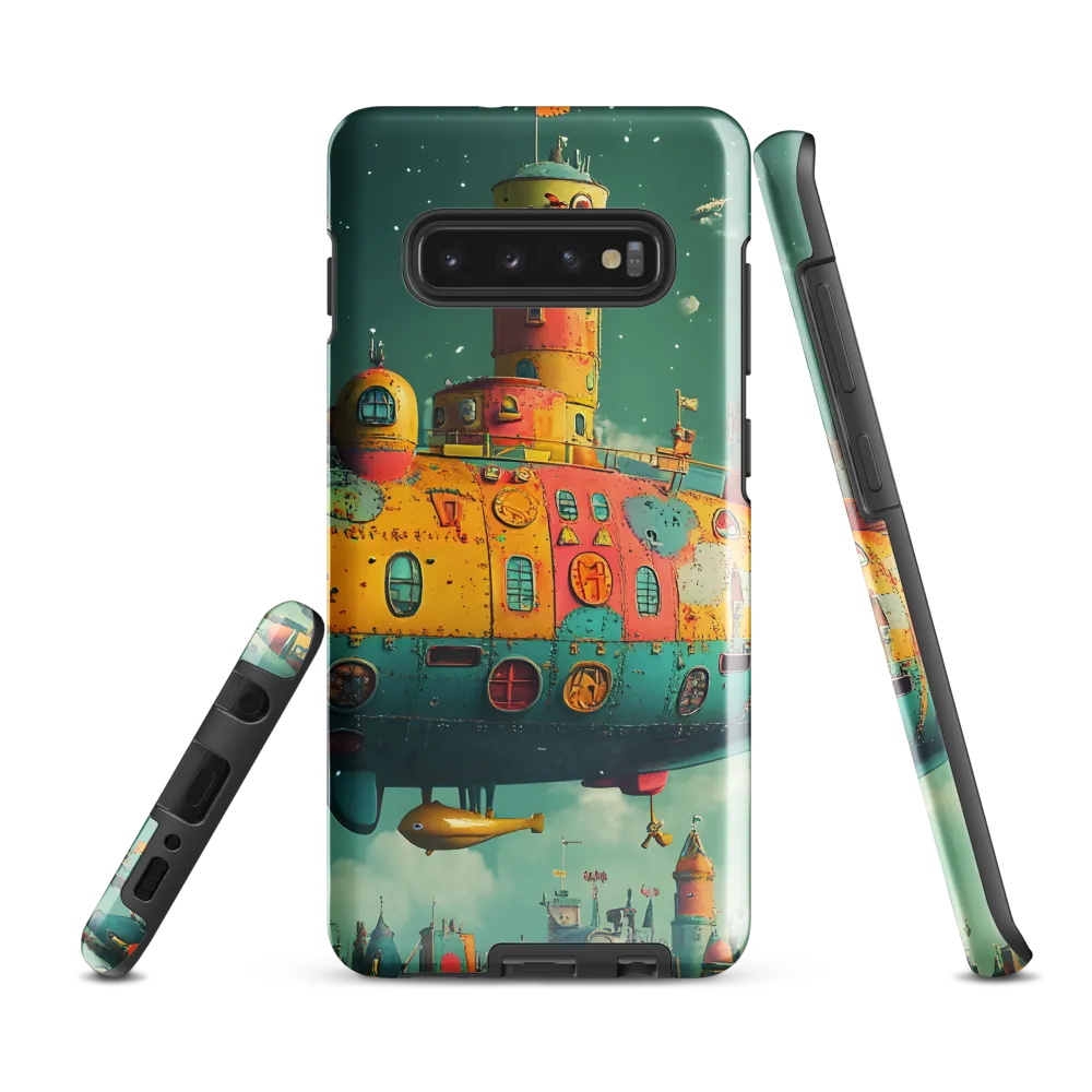 Submerged Dreams: A Whimsical Voyage | Phone Case |  S10 Plus | Tough Case | Glossy