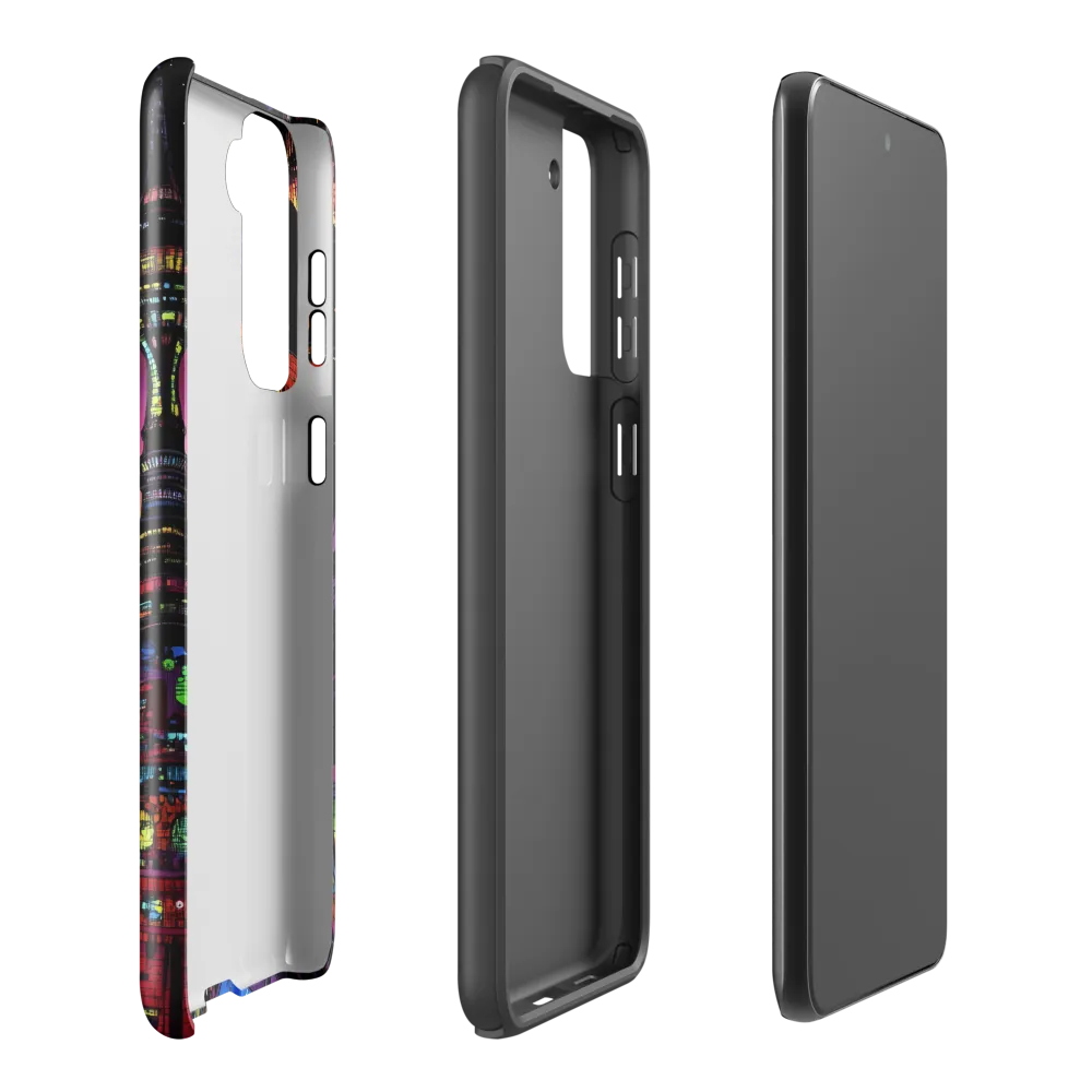 Futuristic Cityscape at Dusk | Phone Case |  S21 Plus | Tough Case | Glossy