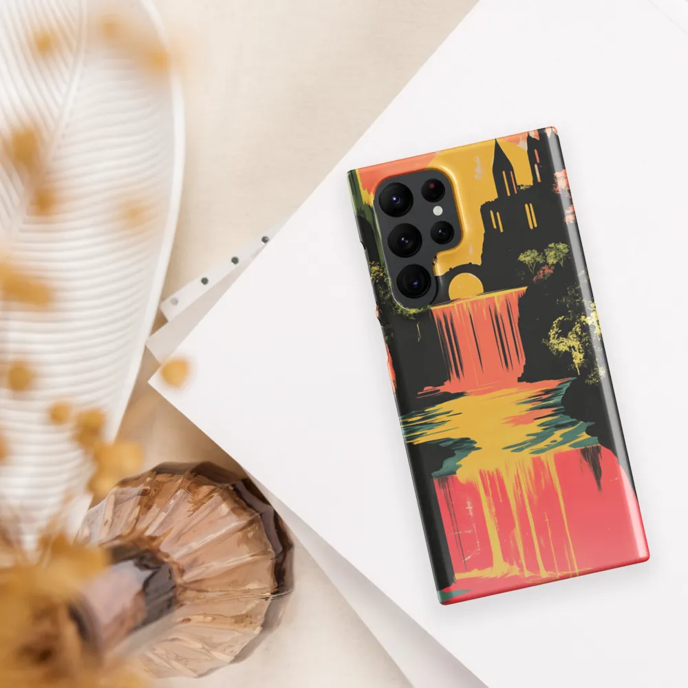 Elysian Echoes: A Surreal Reflections | Phone Case |  S22 Ultra | Snap Case | Glossy