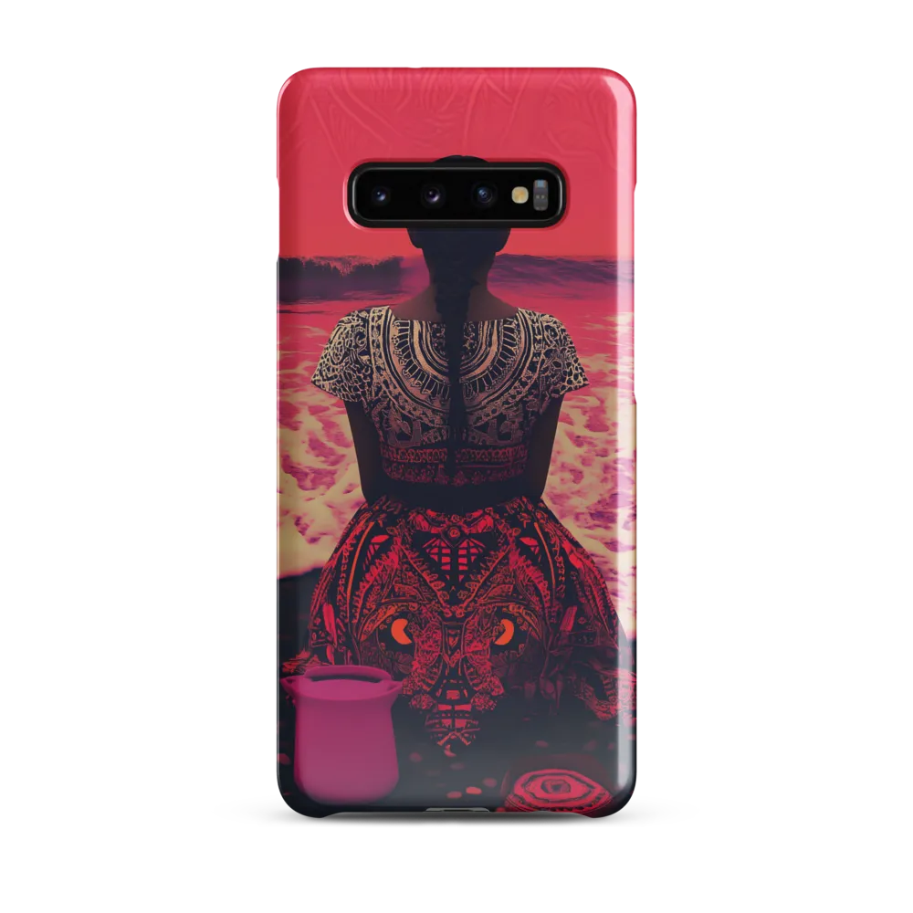 Reflections on a Vibrant Shore | Phone Case |  S10 Plus | Snap Case | Glossy