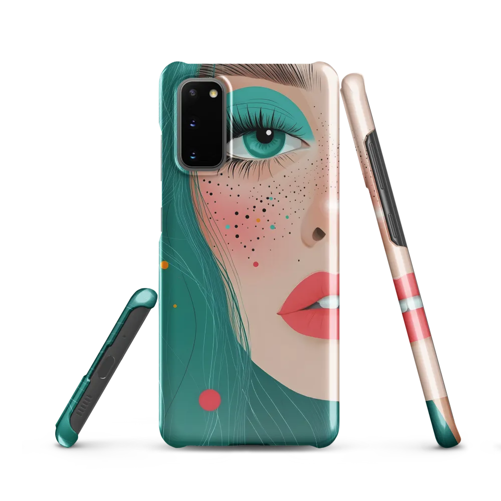 A Playful Portrait: Turquoise Temptation