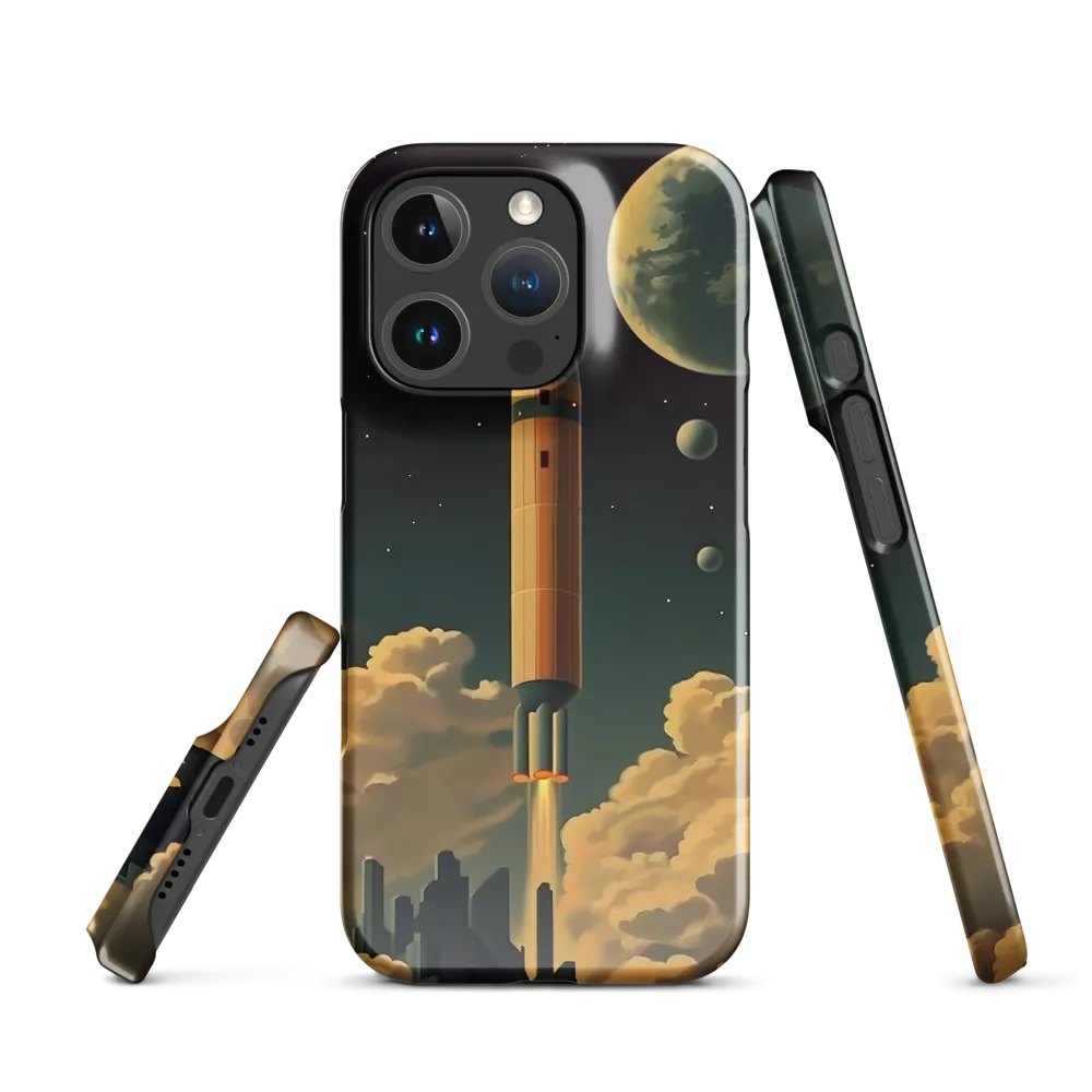 Journey Through the Cosmic Frontier | Phone Case |  16 Pro | Snap Case | Glossy