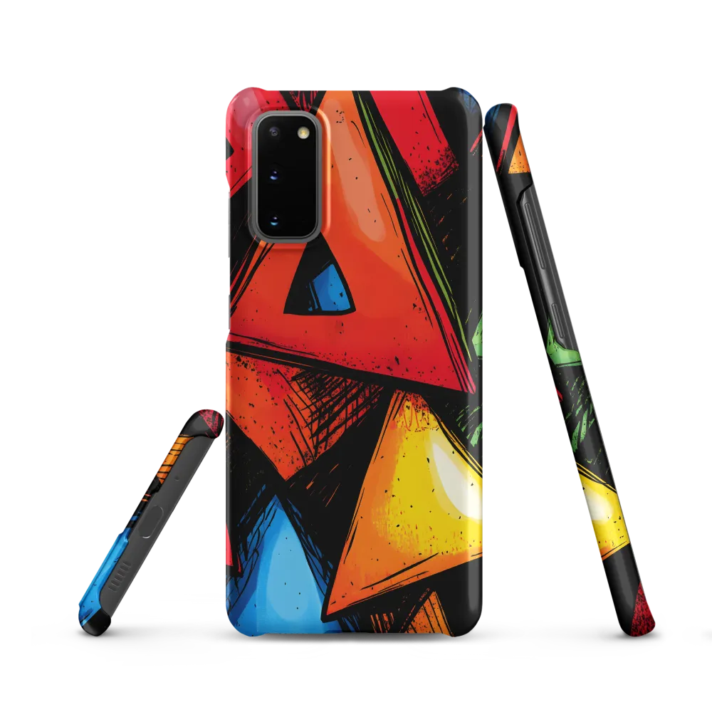 Vibrant Triangles in Abstract Harmony