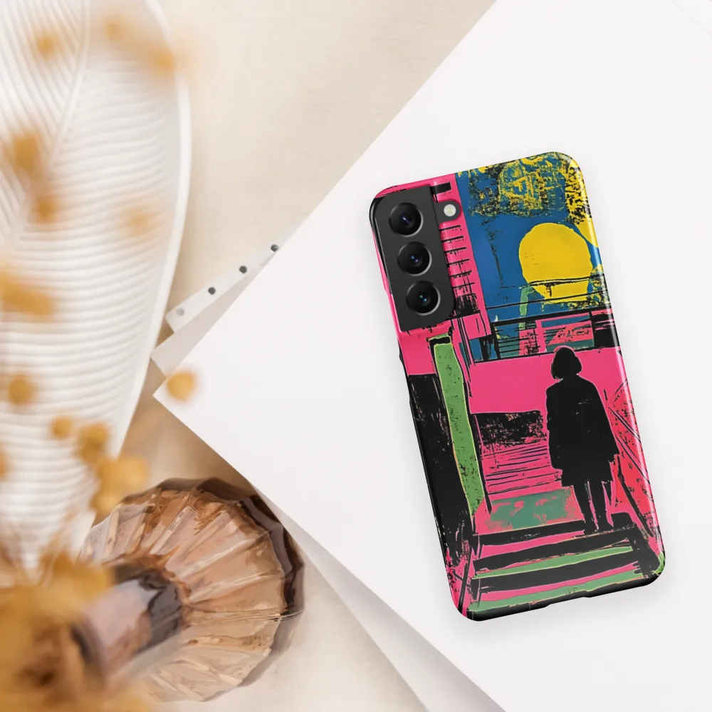 Ascend Through Color: A Pop Art Journey | Phone Case |  S22 Plus | Snap Case | Glossy