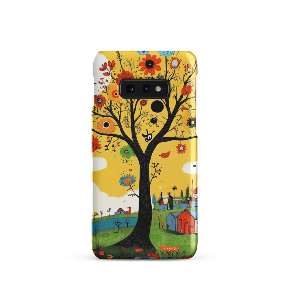 Whimsical Blooms of Life | Phone Case |  S10e | Snap Case | Matte